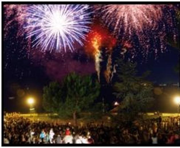 fuochi d'artificio